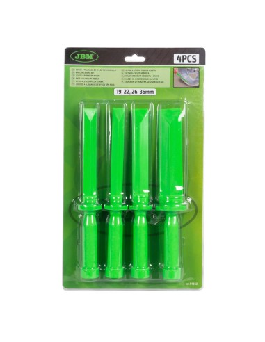 SET DE 4 PALANCAS DE NYLON TIPO CUCHILLA