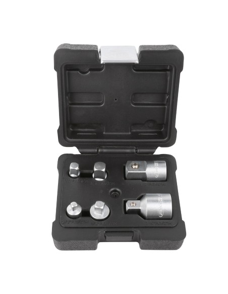 SET DE 6 ADAPTADORES DE 1/4", 3/8", 1/2" Y 3/4"