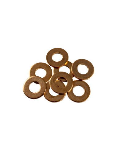 BOLSA DE 50 ARANDELAS DE COBRE PARA INYECTORES (16,0 X 7,5 X 1,5MM)