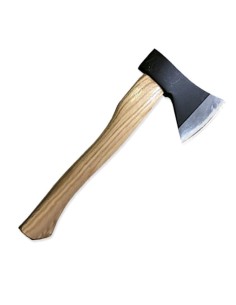 HACHA CON MANGO DE MADERA 410MM