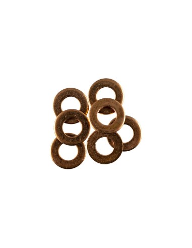 BOLSA DE 50 ARANDELAS DE COBRE PARA INYECTORES (15,0 X 7,5 X 1,5MM)