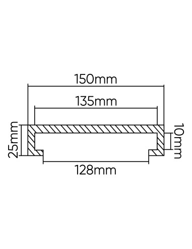 TACO DE GOMA PARA ELEVADOR RAVAGLIOLI 150MM