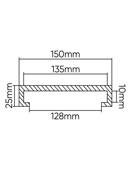 TACO DE GOMA PARA ELEVADOR RAVAGLIOLI 150MM