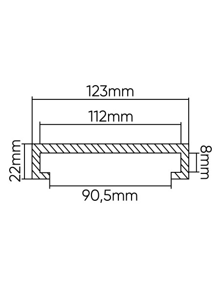 TACO DE GOMA PARA ELEVADOR ROTARY 123MM