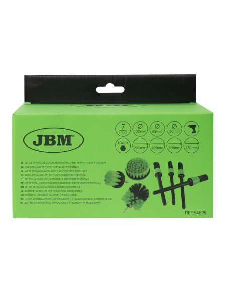 SET DE LAVADO DE COCHE PROFESIONAL 7 EN 1 PARA INTERIOR Y EXTERIOR