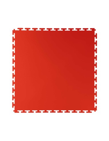 BALDOSA ROJA DE PVC PARA SUELO