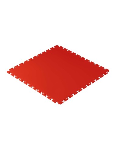 BALDOSA ROJA DE PVC PARA SUELO