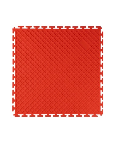 BALDOSA ROJA DE PVC PARA SUELO