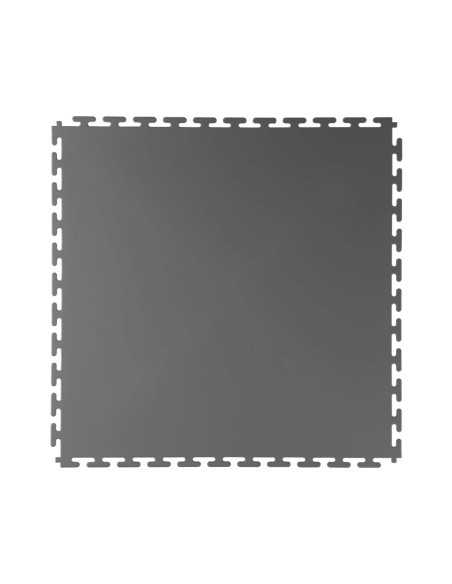 BALDOSA GRIS DE PVC PARA SUELO