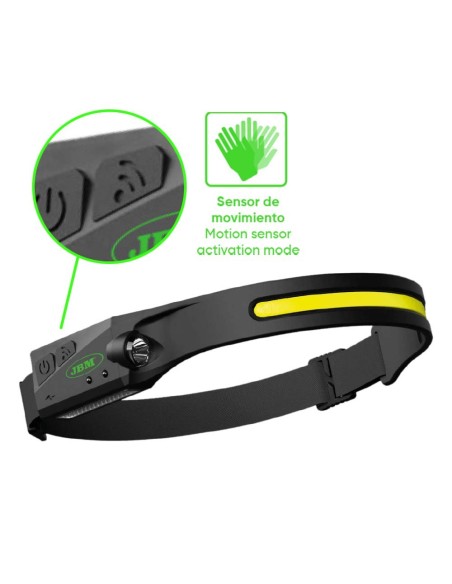 LINTERNA FRONTAL LED AJUSTABLE - 350LM