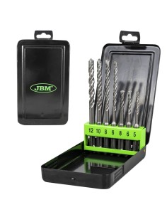 ESTUCHE DE BROCAS SDS PLUS PARA TALADRO PERCUTOR
