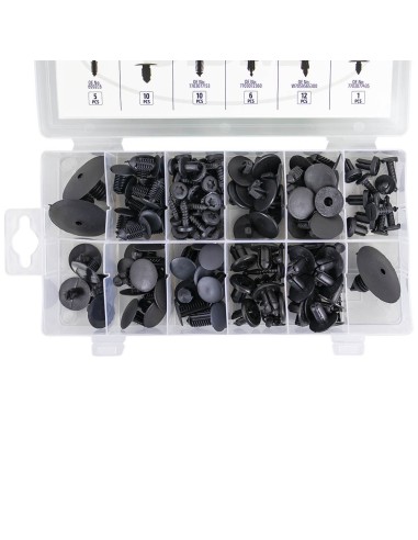 ESTUCHE DE CLIPS RENAULT/DACIA PARA TAPICERÍA 109PCS