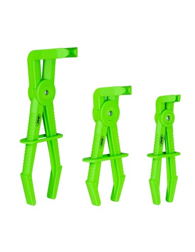 JUEGO DE TRES PINZAS PARA MANGUERAS FLEXIBLES