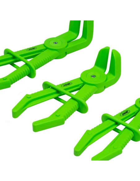 JUEGO DE TRES PINZAS PARA MANGUERAS FLEXIBLES