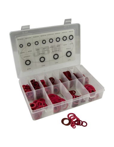 SURTIDO DE ARANDELAS DE FIBRA 600PCS