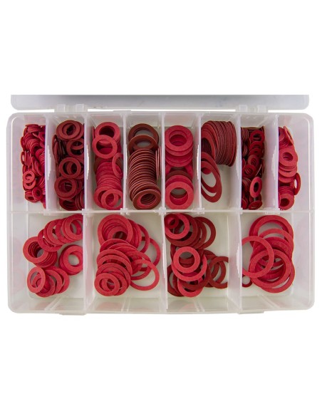 SURTIDO DE ARANDELAS DE FIBRA 600PCS