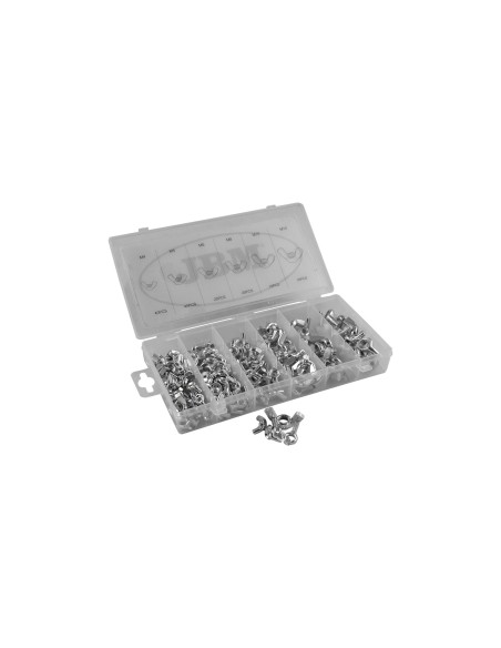 ESTUCHE DE TUERCAS MARIPOSA 150PCS