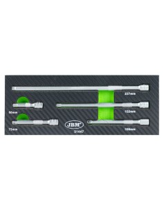 MÓDULO DE 5 BARRAS DE EXTENSIÓN DE 1/4” CON CABOTA NORMAL
