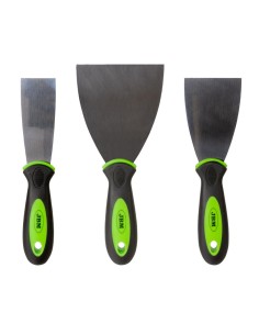 SET DE 3 ESPÁTULAS DE ACERO