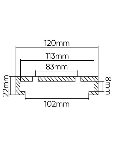 TACO DE GOMA PARA ELEVADOR MAHA 120MM