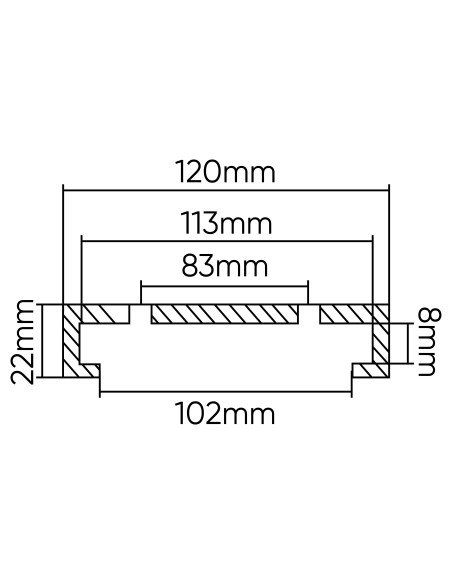 TACO DE GOMA PARA ELEVADOR MAHA 120MM