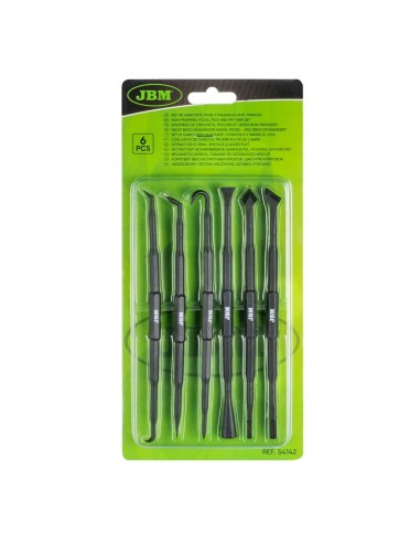 SET DE GANCHOS, PUAS Y PALANCAS ANTIMARCAS (6 PCS)