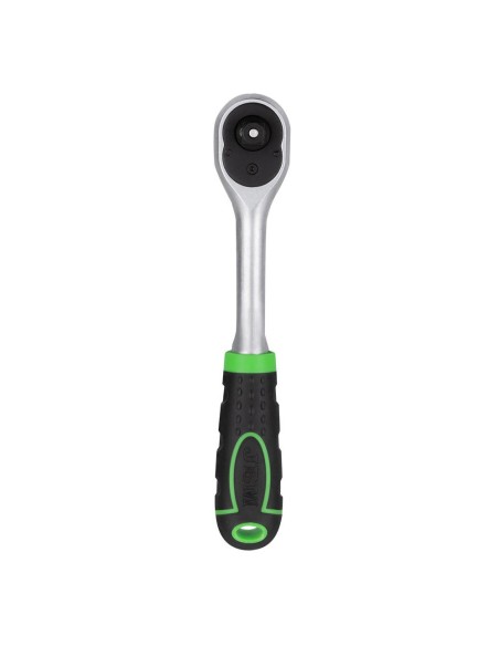 CARRACA DE 3/8" RECTA CON CABEZAL DE 72 DIENTES 200MM