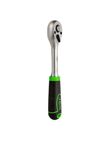 CARRACA DE 3/8" RECTA CON CABEZAL DE 72 DIENTES 200MM