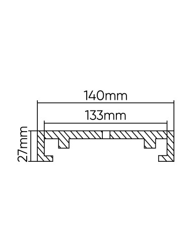 TACO DE GOMA PARA ELEVADOR OMCN 140MM