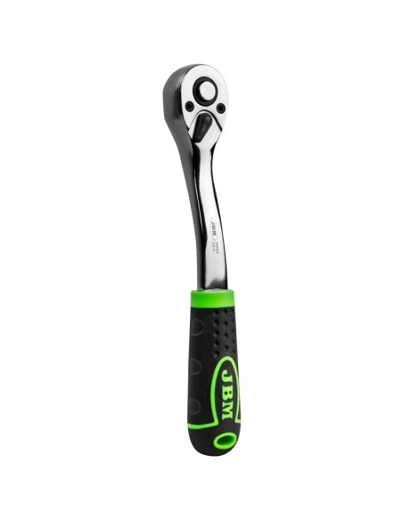 CARRACA 3/8" CON CABEZAL DE 72 DIENTES 200MM CROMADA