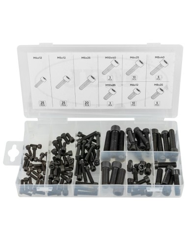 ESTUCHE DE TORNILLOS ALLEN 106PCS