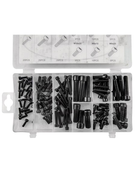 ESTUCHE DE TORNILLOS ALLEN 106PCS