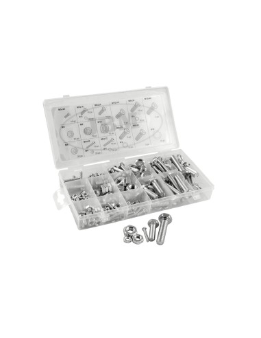 ESTUCHE DE TORNILLOS Y TUERCAS 240PCS