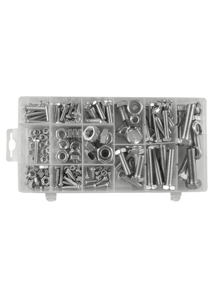 ESTUCHE DE TORNILLOS Y TUERCAS 240PCS