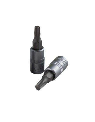 JUEGO DE 18 PUNTAS PHILIPS, PLANA, ALLEN Y TORX CON VASO DE 1/4"