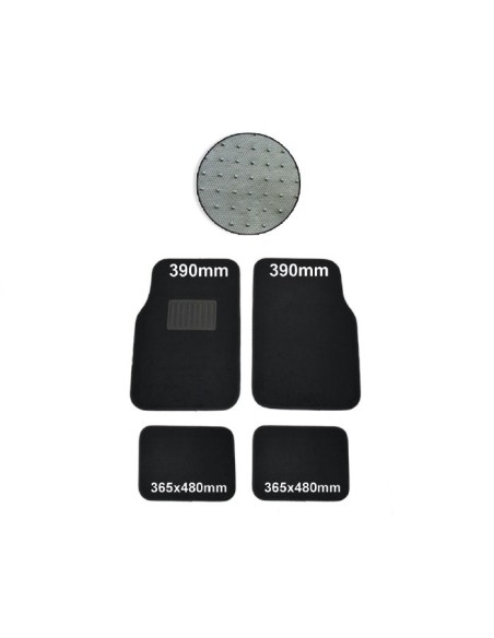 SET DE 4 ALFOMBRAS DE MOQUETA UNIVERSALES