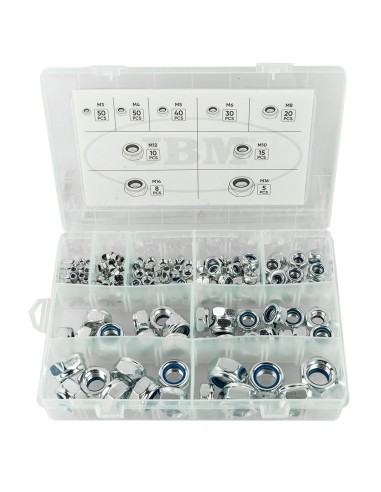 ESTUCHE DE TUERCAS AUTOBLOCANTES 228PCS