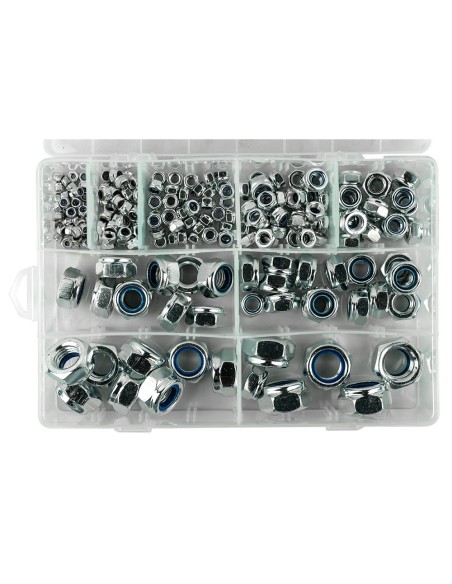 ESTUCHE DE TUERCAS AUTOBLOCANTES 228PCS
