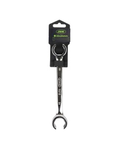 LLAVE DE TUERCA ABOCINADA 22X24MM - ACABADO BRILLANTE