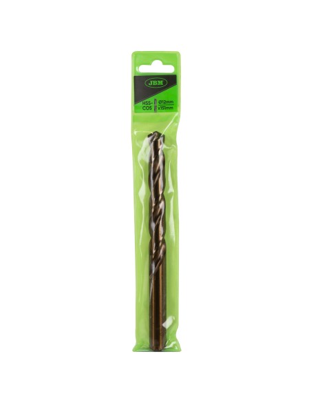 BROCA HELICOIDAL COBALTO HSS-CO5 12MM