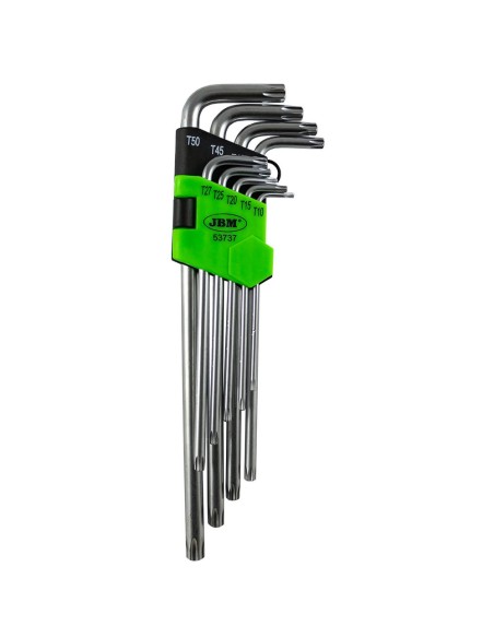 SET DE 9 LLAVES TORX EXTRALARGAS