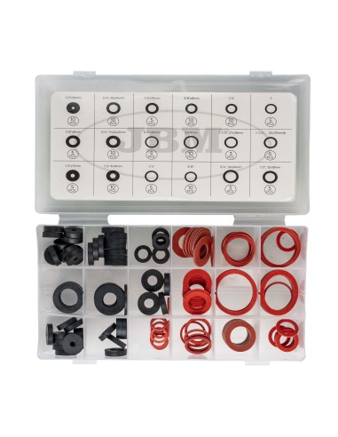 ESTUCHE DE ARANDELAS DE FIBRA 126PCS
