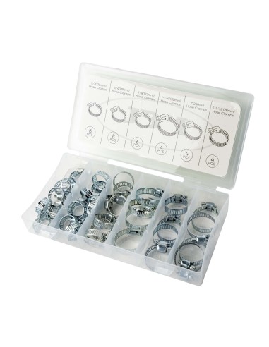 ESTUCHE DE ABRAZADERAS DE TUBO 34PCS