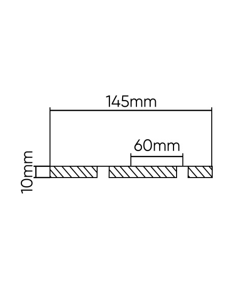 TACO DE GOMA PARA ELEVADOR ISTOBAL/VELYEN 145MM