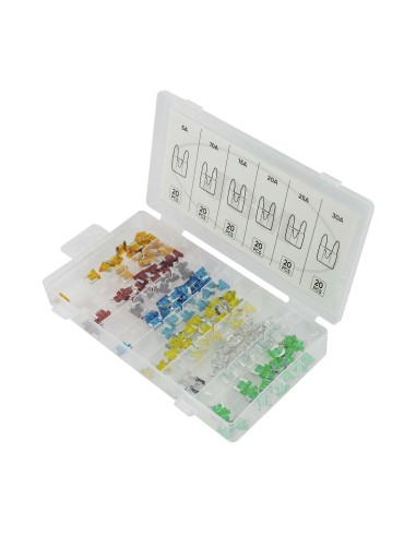 ESTUCHE DE MINI FUSIBLES 120PCS