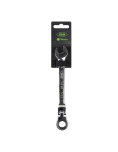 LLAVE COMBINADA ARTICULADA CON TRINQUETE 14MM - ACABADO BRILLANTE