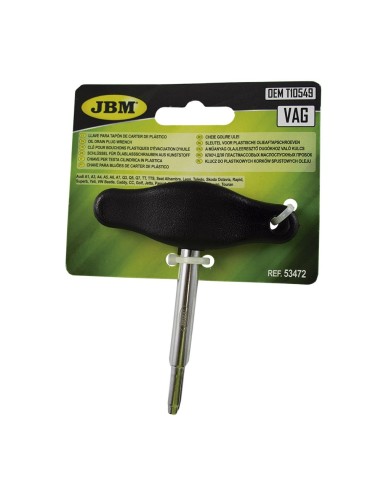 LLAVE PARA TAPÓN DE CÁRTER DE PLÁSTICO GRUPO VAG