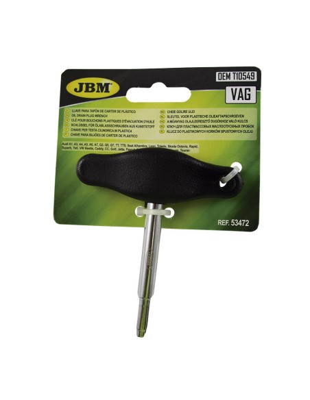 LLAVE PARA TAPÓN DE CÁRTER DE PLÁSTICO GRUPO VAG