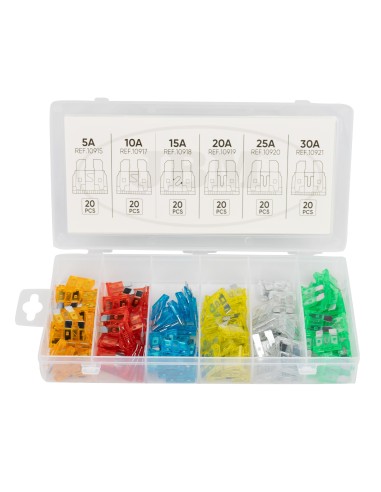 ESTUCHE DE FUSIBLES 120PCS