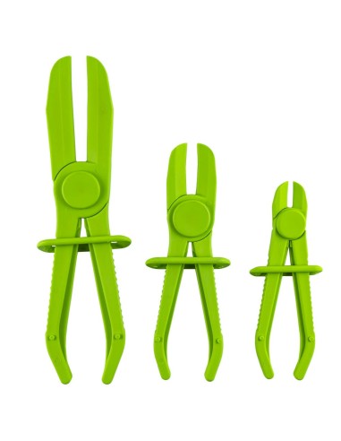 JUEGO DE TRES PINZAS PARA MANGUERAS FLEXIBLES